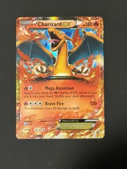 Pokemon TCG Charizard EX XY17 Holo Rare Black Star Promo Card 2014 - Image 1