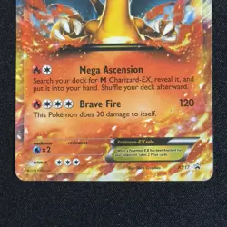 Pokemon TCG Charizard-EX XY XY17 Holo Black Star Promo 2014 - Image 4