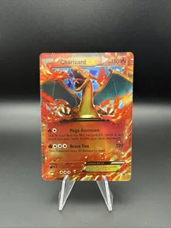 Pokemon TCG Charizard EX XY17 Holo Ultra Rare Black Star Promo Card - Image 1