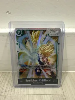 Dragon Ball Super Card Game Son Gohan : Childhood Awakened Pulse FB01-140 SCR - Image 1