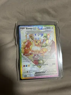 Pokemon TCG Eevee EX 174 Prismatic Evolutions Black Star Promo Card - Image 1