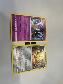 Pokemon Black Star Promo Dusk Mane & Dawn Wings Necrozma SM106 SM107 Cards NM - Image 1