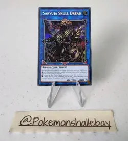Saryuja Skull Dread EXFO-EN048 *NM* 1st Edition Secret Rare Yugioh Card - Image 1