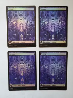 4x Swamp (274) - Foil - Murders at Karlov Manor - Near Mint - MTG - Image 1