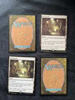Magic the Gathering Mutavault 903 X4 Commander Legends Battle Baldur's Gate NM - Image 2