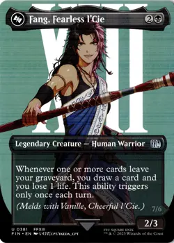 Fang, Fearless l'Cie (Borderless) (Surge Foil) U FINAL FANTASY 526 NM - Image 1