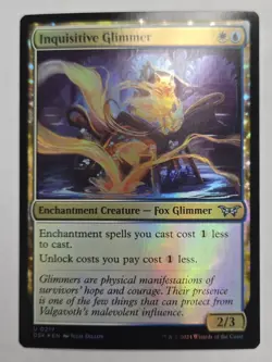 Inquisitive Glimmer - Duskmourn: House of Horror Foil - Image 1