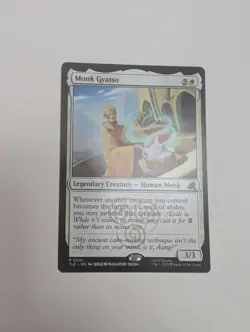 MTG - Monk Gyatso - Avatar: The Last Airbender: Eternal-Legal NM/M Cond - Image 1