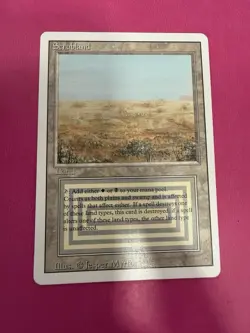 Scrubland 1x MtG Revised LP/NM **See Pictures!** - Image 1