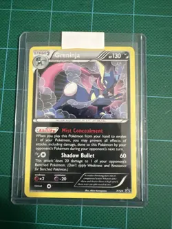 Greninja XY24 - XY Black Star Promo Holo Pokemon Card Moderately Played - Image 1