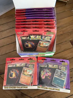 Lot Of 11! Pokemon TCG Ascended Heroes 3 Pack Blister Pack (Gastly & Charmander) - Image 1
