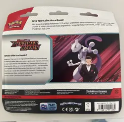 Pokemon Destined Rivals 3-Pack Blister Kangaskhan Sealed Rare Mint SHIPS FAST - Image 2