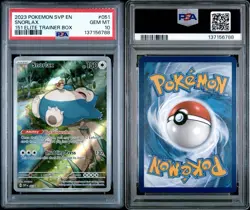 Snorlax 2023 Pokemon SVP EN Black Star Promo 151 ETB #051 PSA 10 GEM MINT - Image 3