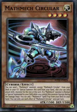 Mathmech Circular Unl Ed Super Rare POTE-EN028 Yu-Gi-Oh! - Image 1