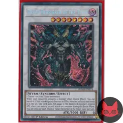 Yugioh Draco Berserker of the Tenyi BLMR-EN074 Secret Rare 1st Edition NM - Image 1