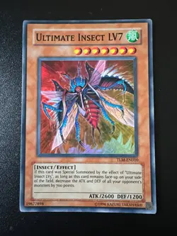 Ultimate Insect LV7 TLM-EN010 Super Rare Unlimited Near Mint Yugioh - Image 1