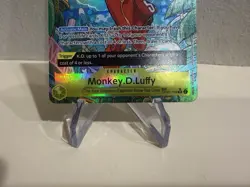 Monkey D Luffy TR OP07-109 Two Legends Treasure Rare One Piece Card Game - Image 2