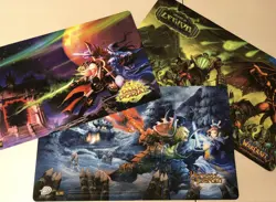 WORLD OF WARCRAFT TCG : PREMIUM DECK SLEEVES x3 - SELORA, DEATHWING & HEADLESS - Image 2