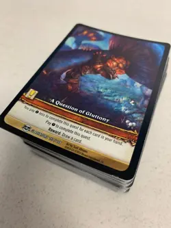 WOW WORLD OF WARCRAFT TCG : 100+ ASSORTED CARDS MIX - RARES EPICS FOILS & MORE! - Image 4