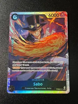 SABO - One Piece PRB02-014 - SR Super Rare - Premium Booster The Best Vol. 2 - Image 1