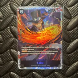 One Piece TCG | Sabo PRB02-014 SR -NM Premium Booster-The Best- Vol. 2 (PRB- 02) - Image 2