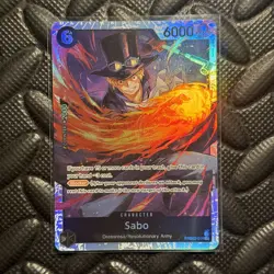 One Piece TCG | Sabo PRB02-014 SR -NM Premium Booster-The Best- Vol. 2 (PRB- 02) - Image 3