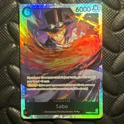 One Piece TCG | Sabo PRB02-014 SR -NM Premium Booster-The Best- Vol. 2 (PRB- 02) - Image 5