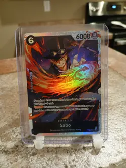 One Piece TCG Sabo SR PRB02-014 Super Rare Premium Booster The Best Vol. 2 Foil - Image 1