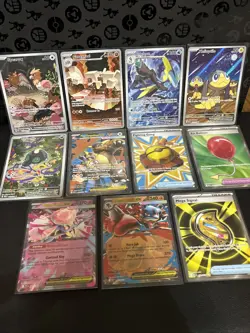 Pokemon TCG Mega Evolutions Lot Of 11 Hits! Illustration Rares And More! NM - Image 1