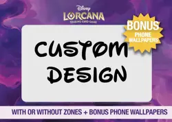 Disney Lorcana Playmat - Custom - TCG - Custom Playmat - Disney - Image 1