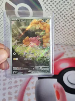 Pawmi 226/091 Illustration Rare Pokemon Card Paldean Fates Scarlet & Violet Holo - Image 1