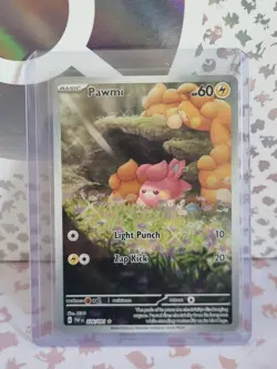 Pawmi 226/091 Illustration Rare Pokemon Card Paldean Fates Scarlet & Violet Holo - Image 2