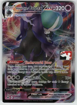 Shadow Rider Calyrex VMAX Ultra Rare Prize Pack Series Cards 075/198 NM - Image 1