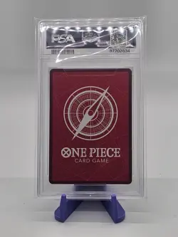 One Piece Card Game Queen Alt Art Leader OP04-040 Psa 10 - Image 2