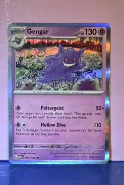 Gengar 094/165 -Scarlet & Violet 151 - Holo Pokemon Card - Near Mint (NM) - Image 1