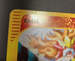 Entei Aquapolis Box Topper 5/12 ENG - Pokemon Oversized Card - Image 4