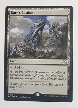 Karn's Bastion #409 NM March of the Machine MOC MTG - Image 1