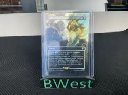 Galadriel's Dismissal NM Borderless Surge Foil Magic the Gathering MTG - Image 1