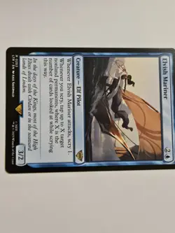 Magic The Gathering MTG Elvish Mariner Lord of the Rings: #0283 - Image 2