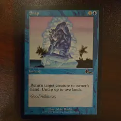 Snap - Urza's Legacy ~LP/NM~ Magic the Gathering MTG - Image 1