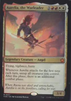 Aurelia, the Warleader - Foundations: #651, Magic: The Gathering Nm C252 - Image 1