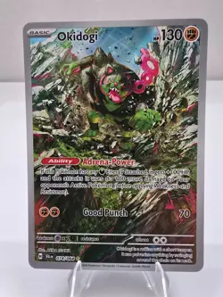 Pokemon TCG: Okidogi 074/064 Sv: Shrouded Fable Holo Illustration Rare Near Mint - Image 1