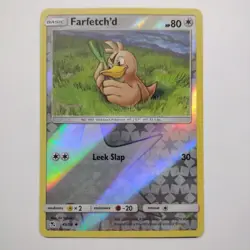 Farfetch'd 45/68 Reverse Holo Hidden Fates Pokemon Card MINT! - Image 1