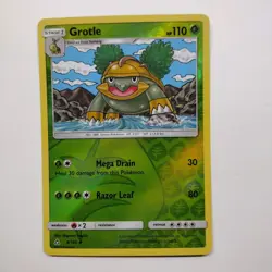 Grotle 8/156 Reverse Holo Ultra Prism Pokemon Card NM - Image 1