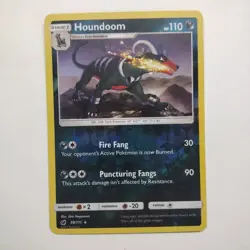 Houndoom 59/111 - Crimson Invasion - Reverse Holo Pokemon Card - Near Mint - Image 1