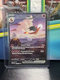 Pokemon Charizard ex 199/165 Scarlet & Violet 151 Special Illustration Rare Holo - Image 1