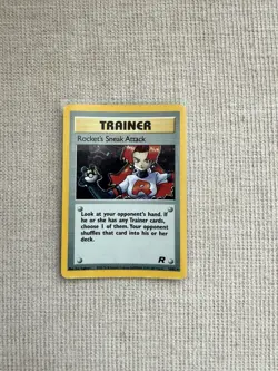 Pokemon Rocket’s Sneak Attack Holo 16/82 Trainer - Image 1