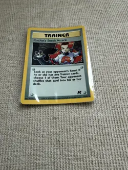 Pokemon Rocket’s Sneak Attack Holo 16/82 Trainer - Image 3