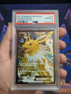 PSA 10 Jolteon EX Full Art 173/171 Best of XY Japanese Pokemon Card - Image 1