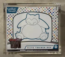 Pokemon TCG Scarlet & Violet 151 Elite Trainer Box ETB Sealed with Case - Image 1